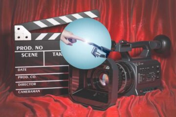 ciak, telecamera e mani