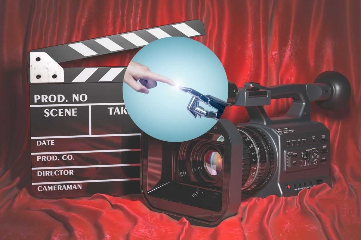 ciak, telecamera e mani