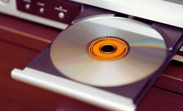 dvd nel lettore