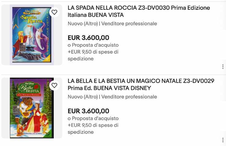dvd annuncio