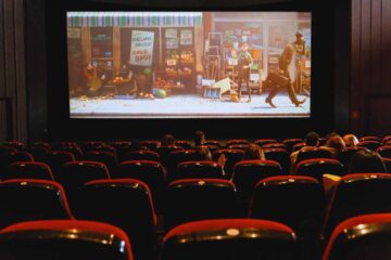 una sala cinematografica