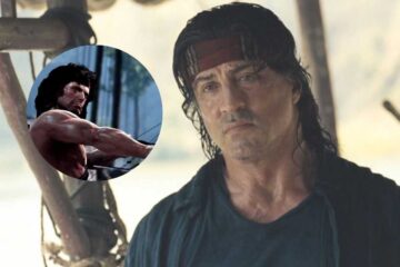 rambo nell'ultimo film e il videogame nel cerchietto