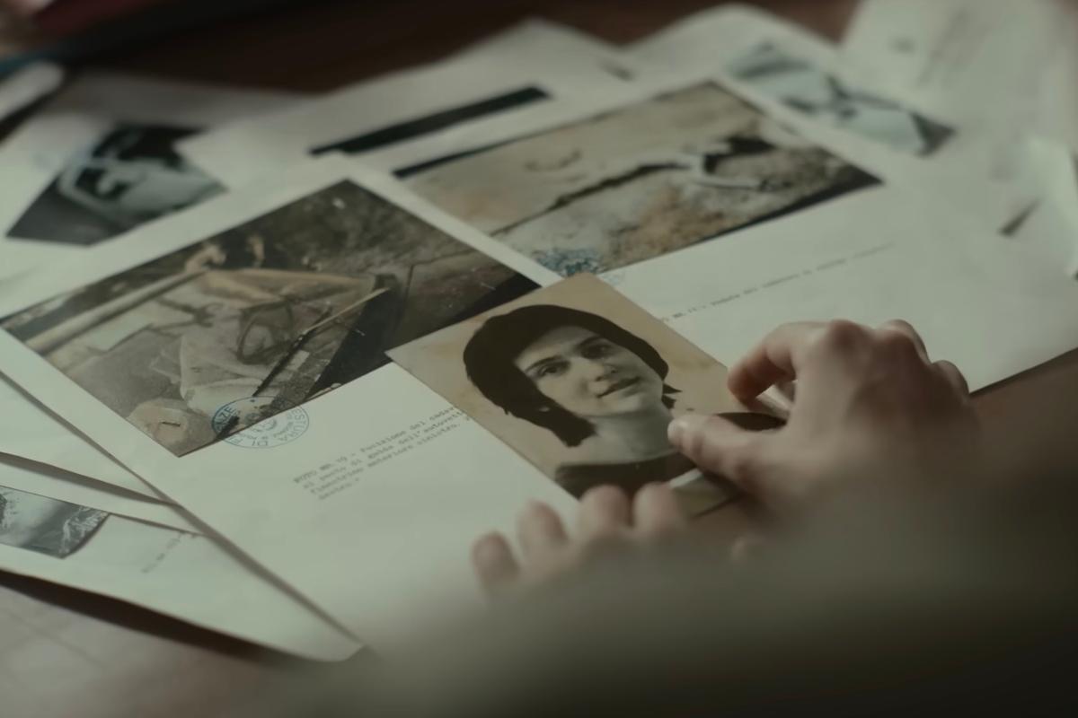 Una vecchia fotografia in bianco e nero 