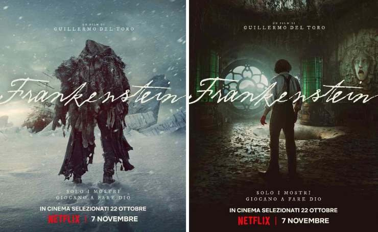 Le locandine del film Frankenstein