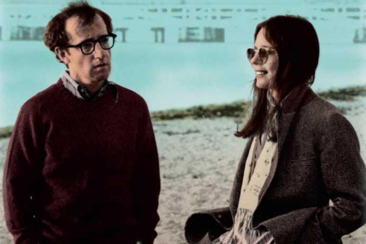 La copertina di Io e Annie con Woody Allen e Diane Keaton